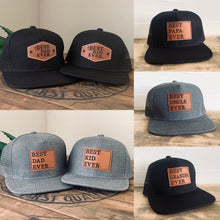 Load image into Gallery viewer, Best Uncle Ever Snapback Hat- Adult Men’s Trucker Cap for Uncle Pregnancy Announcement, Funcle Gift