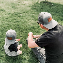 Load image into Gallery viewer, BEST DAD EVER + BEST KID EVER Matching Father & Son or Daughter SnapBack Hats.