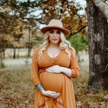 Load image into Gallery viewer, Wide Brim Women’s Felt Hat- Adult Flat Brim Fedora