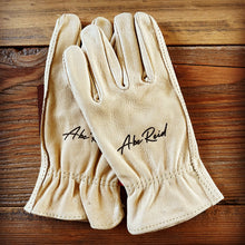 Load image into Gallery viewer, Custom Adult Leather Gloves- Men's and Women's work gloves, Personalized gift for cowboys or cowgirls, Farmer, Rancher