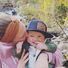 Load image into Gallery viewer, Best Kid Ever Snapback Hat- youth + baby toddler flat bill trucker caps