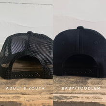 Load image into Gallery viewer, Big Bro Adult, Youth and Baby/Toddler Snapback- Brother Trucker Cap