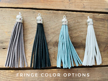 Load image into Gallery viewer, Custom Cow Tag Keychain- luggage tag, key fob accessories, diaper bag tag, backpack accessory