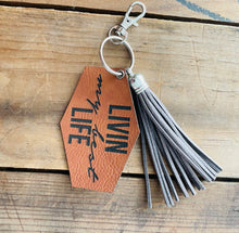 Load image into Gallery viewer, Custom Keychain- luggage tag, key fob accessories, diaper bag tag, backpack accessory