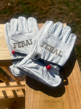 Load image into Gallery viewer, Custom Adult Leather Gloves- Men's and Women's work gloves, Personalized gift for cowboys or cowgirls, Farmer, Rancher