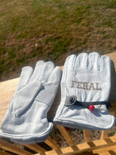 Load image into Gallery viewer, Custom Adult Leather Gloves- Men's and Women's work gloves, Personalized gift for cowboys or cowgirls, Farmer, Rancher