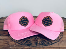 Load image into Gallery viewer, Feral Homeschool Mom and Kid Matching Foam Trucker Snapback Hat Set