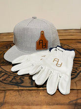 Load image into Gallery viewer, Custom Adult Leather Gloves- Men's and Women's work gloves, Personalized gift for cowboys or cowgirls, Farmer, Rancher