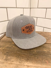 Load image into Gallery viewer, BEST DAD EVER + BEST KID EVER Set of 2 Hats (Western Design) - Fox + Fawn Designs