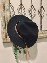 Load image into Gallery viewer, Adult Flat Brim Felt Hat - Fox + Fawn Designs