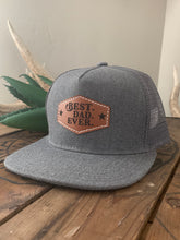 Load image into Gallery viewer, BEST DAD EVER + BEST KID EVER Set of 2 Hats (Western Design) - Fox + Fawn Designs