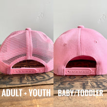 Load image into Gallery viewer, Big Bro/Sis + Lil Bro/Sis Set of 2 Snapback Hats- Sibling Matching Caps