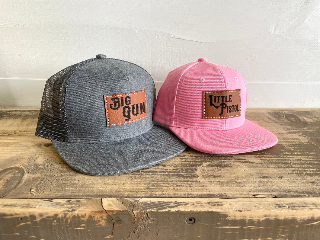 Big Gun + Little Pistol Hat set - Fox + Fawn Designs