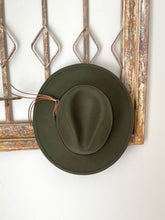 Load image into Gallery viewer, Kids Flat Brim Felt Hat