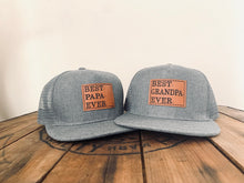 Load image into Gallery viewer, Best Papa Ever Snapback Hat - Fox + Fawn Designs