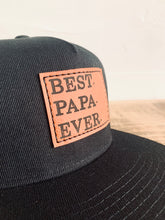 Load image into Gallery viewer, Best Papa Ever Snapback Hat - Fox + Fawn Designs
