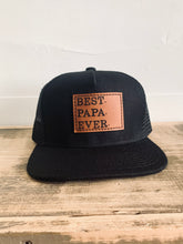 Load image into Gallery viewer, Best Papa Ever Snapback Hat - Fox + Fawn Designs