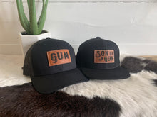 Load image into Gallery viewer, SON OF A GUN Set of 2 Father + Son Snapback Hats - Fox + Fawn Designs