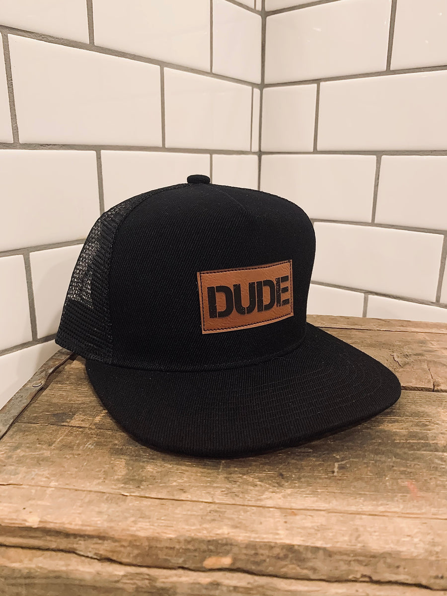 The DUDE Father/Son Snapback Hats Set