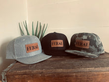 Load image into Gallery viewer, Feral Toddler + Kids Snapback Hat - Fox + Fawn Designs