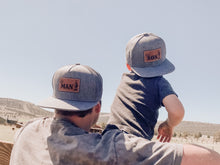 Load image into Gallery viewer, Ol’ Man + Ol’ Son set of 2 Dad and son matching Snapback Hats - Fox + Fawn Designs