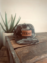 Load image into Gallery viewer, Feral Toddler + Kids Snapback Hat - Fox + Fawn Designs