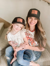 Load image into Gallery viewer, Best Mom Ever + Best Kid Ever set of 2 Matching Snapback Hats - Fox + Fawn Designs