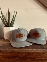 Load image into Gallery viewer, BEST DAD EVER + BEST KID EVER Set of 2 Hats (Western Design) - Fox + Fawn Designs