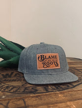 Load image into Gallery viewer, Blame it all on my Roots- Toddler, Youth + Adult Snapback Hat - Fox + Fawn Designs