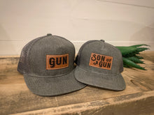 Load image into Gallery viewer, SON OF A GUN Set of 2 Father + Son Snapback Hats - Fox + Fawn Designs