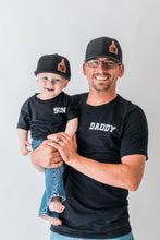 Load image into Gallery viewer, Custom Cow Tag Snapback Hats Adult, youth and baby/toddler sizes, Personalized Cattle Tag Cap