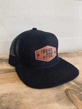 Load image into Gallery viewer, BEST DAD EVER Snapback Hat (Western Design) - Fox + Fawn Designs
