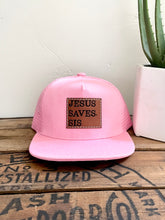 Load image into Gallery viewer, Jesus Saves, Sis- Toddler + Kids Snapback Girls Hat