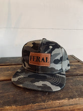 Load image into Gallery viewer, Feral Toddler + Kids Snapback Hat - Fox + Fawn Designs