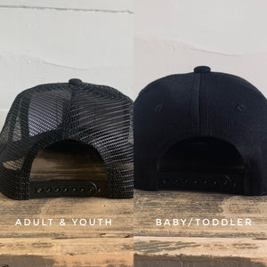 BEST DAD EVER + BEST KID EVER Set of 2 Hats (Western Design)