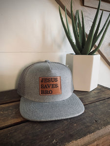Jesus Saves, Bro Toddler + Kids Snapback Hat