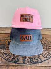 Load image into Gallery viewer, Daddy's Girl and Dad Matching Hat Set- Father Daughter Snapback Caps
