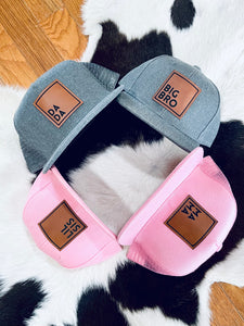 Big Sis SnapBack Hat- Big Sister gift for girls, Baby Toddler Youth kids Women SnapBack Cap, New Baby gift, Pregnancy Announcement, Pregnancy Reveal,