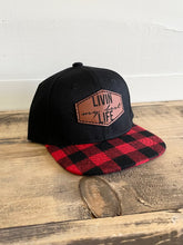 Load image into Gallery viewer, Livin My Best Life Toddler + Kids Hat (modern style) - Fox + Fawn Designs
