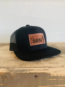 Ol’ Son Toddler + Kids Snapback Hat - Fox + Fawn Designs