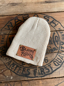 Baby Beanie “Blame it all on my Roots” - Fox + Fawn Designs