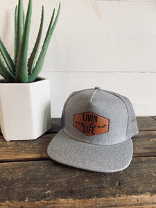 Livin My Best Life Toddler + Kids Hat (modern style) - Fox + Fawn Designs