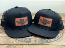 Load image into Gallery viewer, One Rad Dad + Rad Like Dad matching Father and Kid SnapBack Hats
