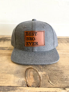 Best Bro Ever Toddler + Kids Snapback Hat - Fox + Fawn Designs