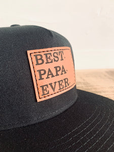 Best Papa Ever Snapback Hat - Fox + Fawn Designs