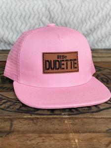 Little Dudette Girls SnapBack hat