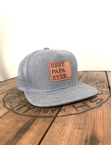 Best Papa Ever Snapback Hat - Fox + Fawn Designs