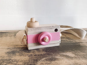 Wooden Toy Camera - Fox + Fawn Designs