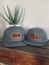 Load image into Gallery viewer, SON OF A GUN Set of 2 Father + Son Snapback Hats - Fox + Fawn Designs
