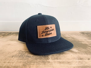 All American Babe Toddler Snapback hat - Fox + Fawn Designs